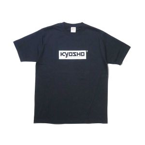 KYOSHO Box Logo T-shirt (Navy/L) KOS-TS01NV-XL