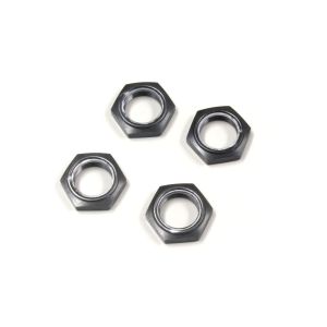 ナイロン付ホイルナット(ガンメタリック/4Pcs)  IFW336GM