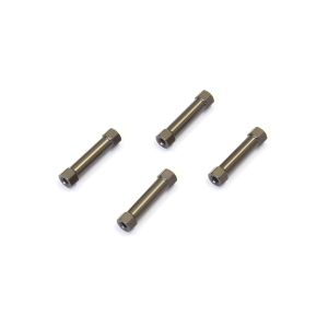 Aluminum Wing Stay Collar (Gunmetal/4pcs IFW402B