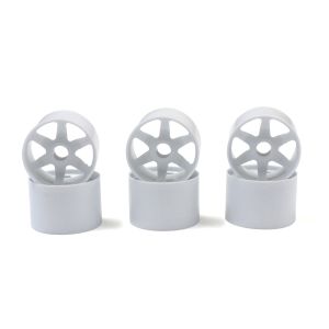 Front Wheel (White/6pcs) PZ301-6W