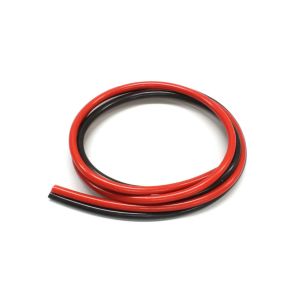 12G Silicon Wire 600 Black / Red R246-8511