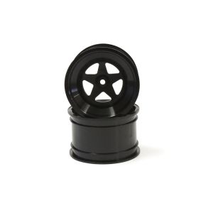 2.2インチ用 リヤホイール(2入/ブラック/スコーピオン 2014) SCH006BKB