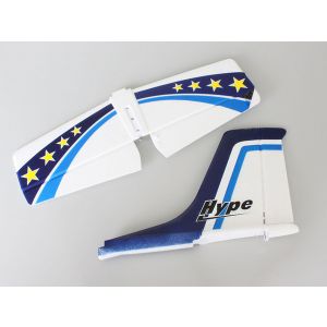 垂直水平尾翼セット ブルー(U CAN FLY) A6551-13BL