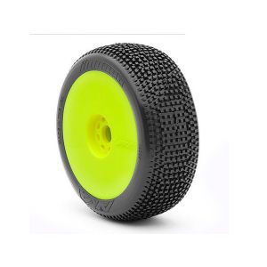 1/8バギー接着済 IMPACT(ソフト/2入)イエロー AKA14007SRYB