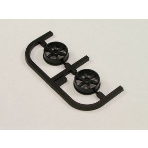 Wheel Set(20/Front/Black/2Pcs/dNaNo)     DNH001BK-20F