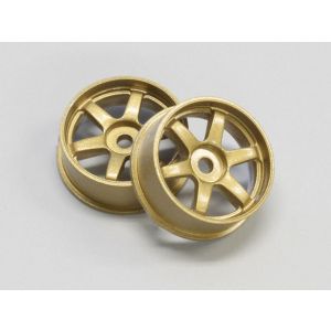 Wheel Set (17/Front,Rear/Gold/2Pcs/dNaNo DNH001G-17