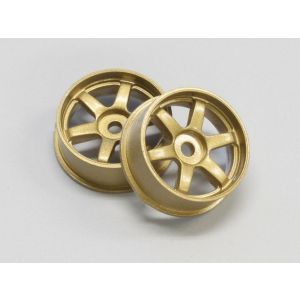 Wheel Set (18/Front/Gold/2Pcs/dNaNo) DNH001G-18F