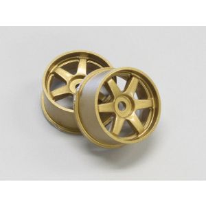 Wheel Set (18/Rear/Gold/2Pcs/dNaNo) DNH001G-18R