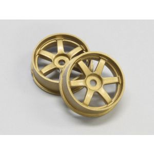 Wheel Set (19/Front/Gold/2Pcs/dNaNo) DNH001G-19F