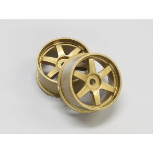 Wheel Set (19/Rear/Gold/2Pcs/dNaNo) DNH001G-19R