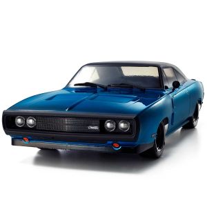 1:10 Scale Radio Controlled Electric Powered 4WD FAZER Mk2 FZ02L Series readyset 1970 Dodge Charger Tuned Ver. Blue 34475T1