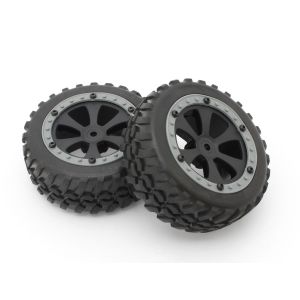 Tire&WheelSet (Gray/SAND MASTER) EZTH002GY