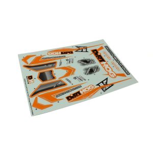 Decals/T1 Orange (Dirt Hog） FAD203