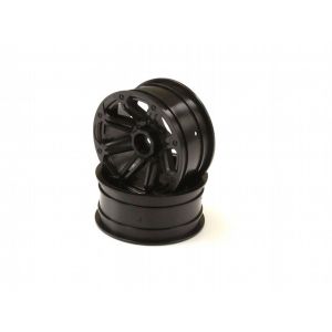FrontWheel/Black/2pcs (Dirt Hog） FAH203BK