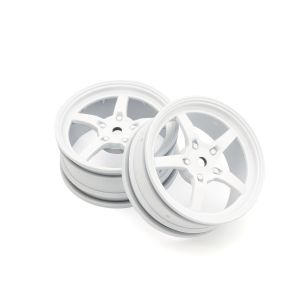 5-Spoke Racing Wheel (White / 2pcs) FAH705W