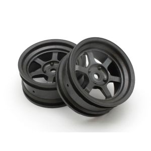 RAYS TE37V ホイールオフセット5mm(FZD2/ブラックメタリック/2入) FAH709BK