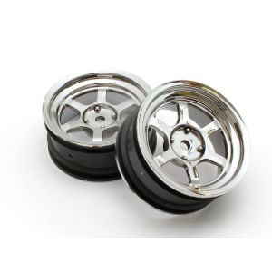 RAYS TE37V ホイールオフセット5mm(FZD2/メッキ/2本入) FAH709SM