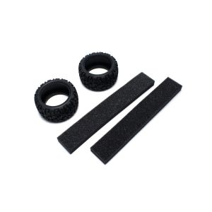 Neo Bloc Tire w/Inner (2pcs/RAGE VE) FAT301