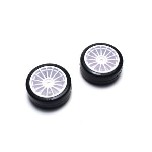 Drift Tire(Pre-glued/White/2pcs)FAZERVeX FAT302W