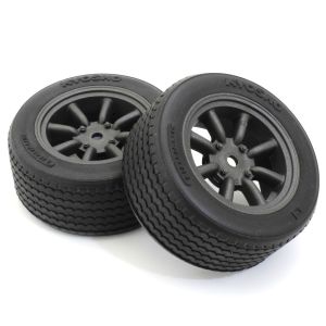 接着済 V-TC タイヤ FZ02 (M/8S ワタナベホイル/ブラックM/2p) FATH706BKMB