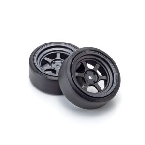 装着済ドリフトタイヤFZD2(RAYSTE37V/ブラックメタリック/2個入) FATH711BKD