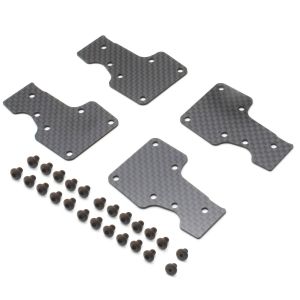 Carbon Rear Lower Sus. Plate Set(MP11) IFW706