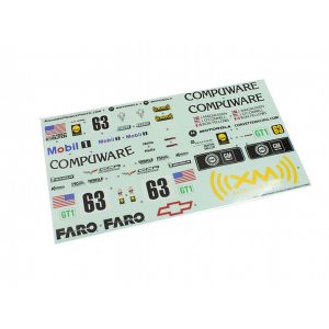 Sponsor Decal(CHEVROLET CORVETTE C6-R 20 IGB152-1