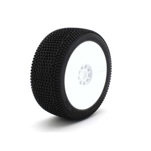 1/8 バギー BLOCK IN Super Soft 接着済(白) JK1002SSGW-K