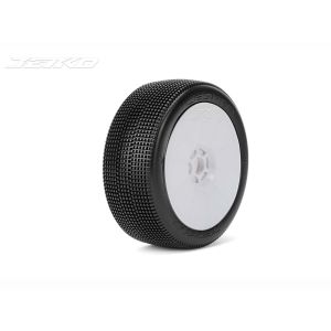 1/8 バギー LESNAR Ultra Soft 接着済(白) JK1004USGW