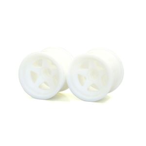 フロントホイール(5本スポーク/2pcs/ホワイト/KF01)  KFH001W