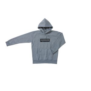 KYOSHO ボックスロゴ パーカー (グレー/3L) KOS-PK01GY-XL