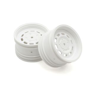 2.2 10Hole Wheel(Rear/White/2pcs) LAH002W