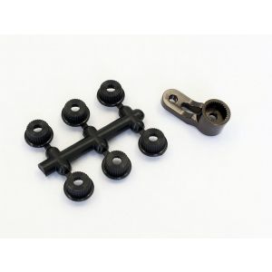 Alumium Servo Horn(Gunmetal/ZX-5/RB5/RT5 LAW42