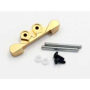 Aluminum Rear Sus Mount (0-deg/Gold) MBW025G-0