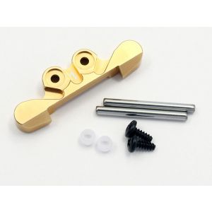 Aluminum Rear Sus Mount (1-deg/Gold) MBW025G-1