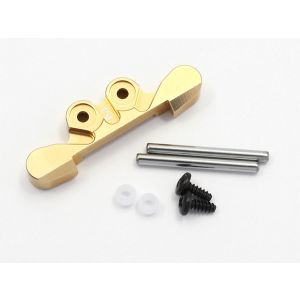 Aluminum Rear Sus Mount (2-deg/Gold) MBW025G-2