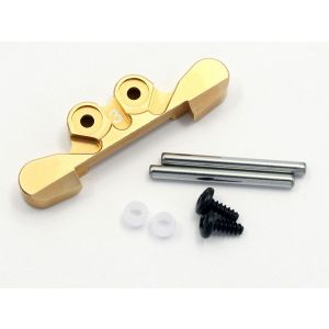 Aluminum Rear Sus Mount (3-deg/Gold) MBW025G-3