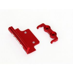 Aluminum Front & Rear Bumper Set (Red) MBW029R