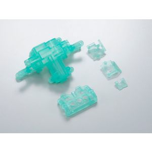 Skeleton Servo Case Set(Clear Green) MMF03CG