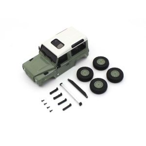 MX-01 ランドローバー ディフェンダー 90 ヘリテージ グラスミアグリーン / アラスカホワイト MXBT07GR