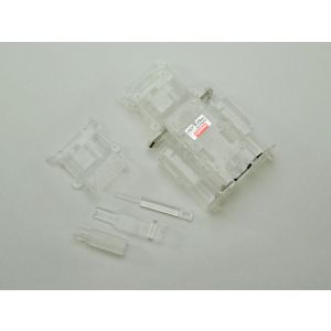 スケルトンメインシャシーセット(クリアー/MR-03) MZF401C