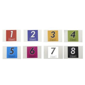 Mini-Z カーゼッケン(No.1-8/50セット) MZW129