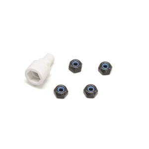 カラーナイロンナット(ブラック)  MZW13BK