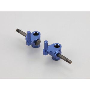 MR-02 Aluminum Knuckle Arm(#1/Blue) MZW212-1