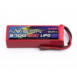 nVision LiPo 6s 22,2V 3700 30C Deans NVO1817
