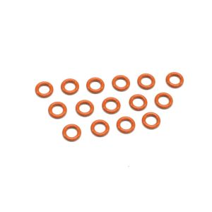 Silicone O-Ring(P6/Orange) 15Pcs ORG06B