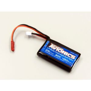 アビオニクス LiPo 450 7.4V (30C) BECコネクター付 ORI60086