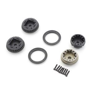 Diff Gear Case ＆ Pulley (OPTIMA Mid) OT256B
