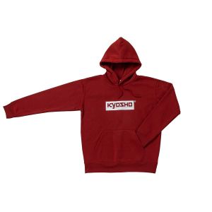 KYOSHO ボックスロゴ パーカー (バーガンディ/LL) KOS-PK01BG-LL
