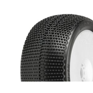 BuckShot4.0"S3 1:8TruckTires/WhiteWheel PL-9063-233